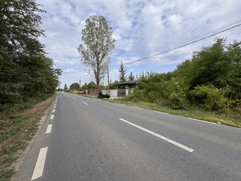 Teren 1.666 mp, construibil, cu acces direct din DN1 – lângă pădurea Snagov