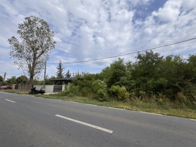 Teren 1.666 mp, construibil, cu acces direct din DN1 – lângă pădurea Snagov