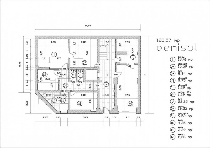 SPATIU DE BIROURI  ÎN ZONA KISELEFF – AVIATORILOR!