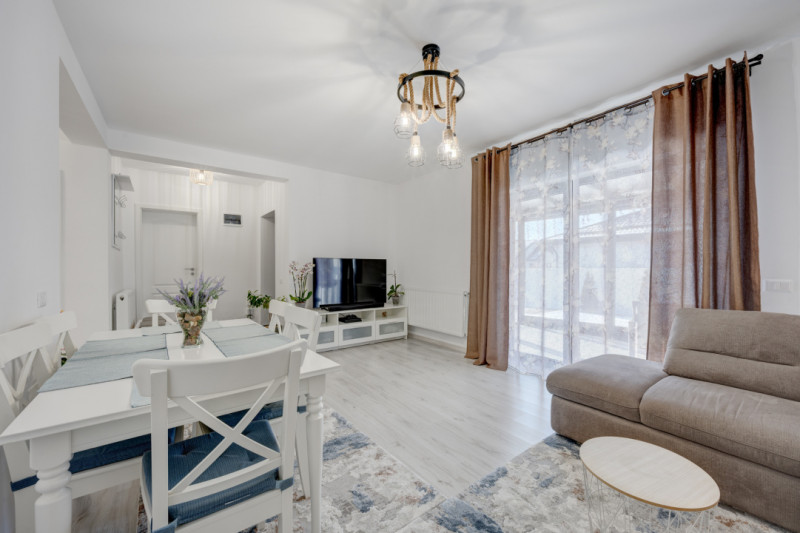 Casă pe parter, curte matură, complex liniștit – Clinceni !